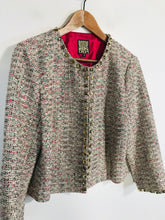 Load image into Gallery viewer, Biba Women&#39;s Knit Blazer Jacket | UK16 | Beige
