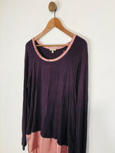 Load image into Gallery viewer, Bordeaux Women&#39;s Two-Tone Blouse | XL UK16 | Purple
