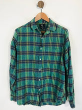 Load image into Gallery viewer, Catch Surfboard Co Men&#39;s Check Flannel Button-Up Shirt | S | Green

