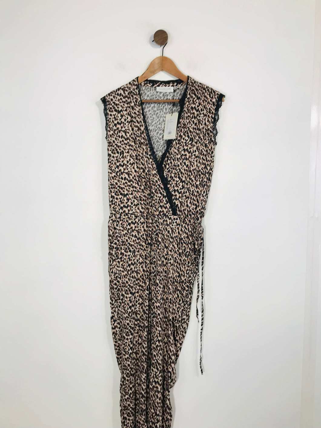 Rosemunde Women's Leopard Print Jumpsuit NWT | EU36 UK8 | Brown