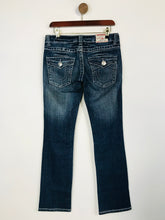 Load image into Gallery viewer, True Religion Women&#39;s Contrast Stitch Straight Jeans | 27 | Blue
