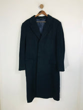 Load image into Gallery viewer, T.M.Lewin Men&#39;s Wool Smart Overcoat Coat | L | Blue
