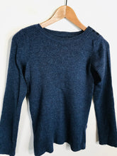 Load image into Gallery viewer, Toast Women&#39;s Wool Jumper | UK12 | Blue
