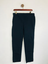 Load image into Gallery viewer, Mango Women&#39;s High Waist Slim Chinos Trousers | EU40 UK12 | Blue
