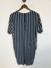 Load image into Gallery viewer, Whistles Women&#39;s Striped Shift Dress | UK10 | Blue
