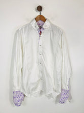 Load image into Gallery viewer, Jiggler Lord Berlue Men&#39;s Cotton Smart Button-Up Shirt | XL | White
