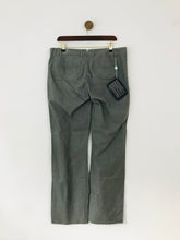 Load image into Gallery viewer, Drykorn for Beautiful People Women&#39;s Check Chinos Trousers NWT | 33-34 UK14-16 | Grey
