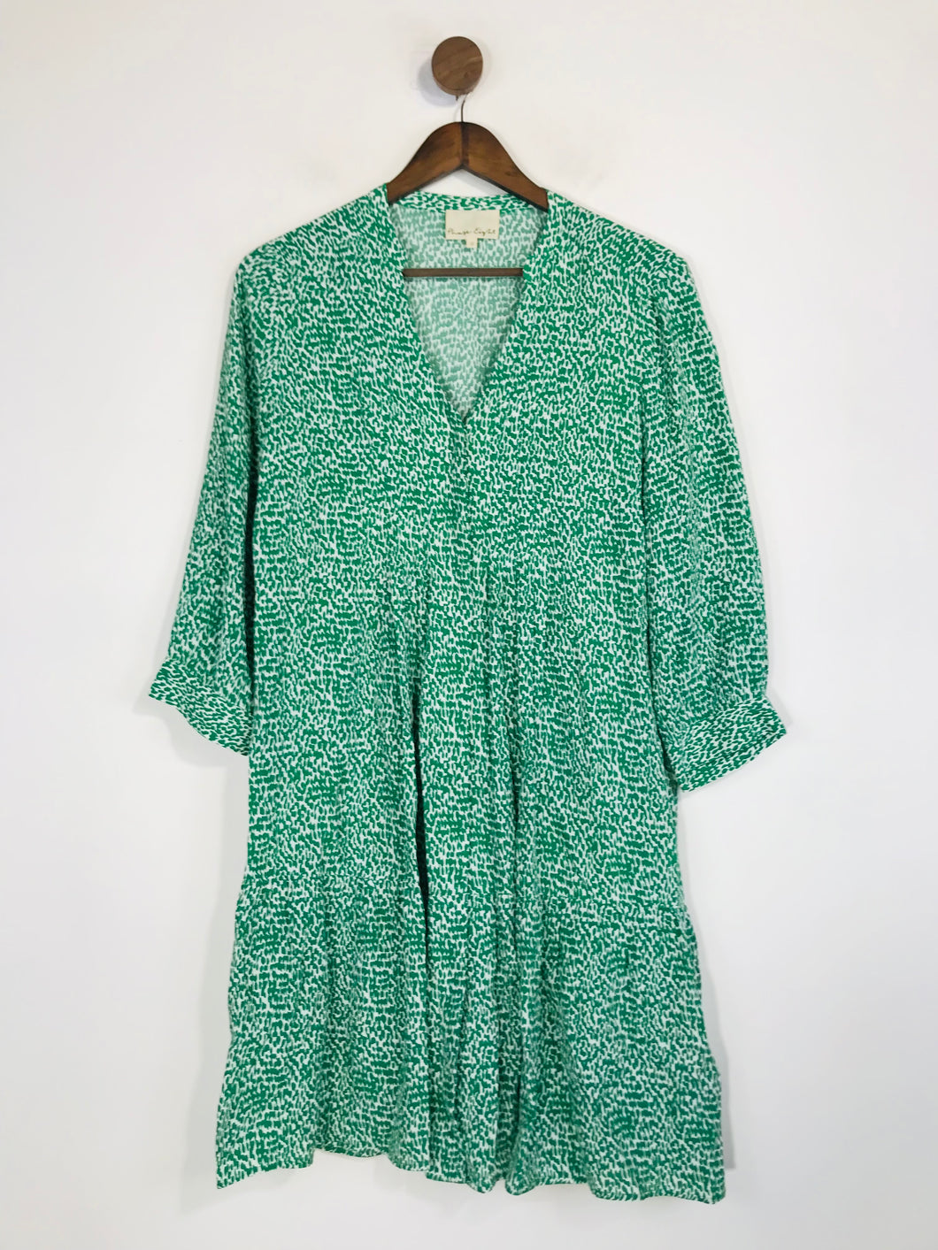 Phase Eight Women's Polka Dot Shift Dress | UK10 | Green