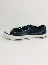 Load image into Gallery viewer, Converse All Star Women&#39;s Glitter Trainers | UK5 | Blue
