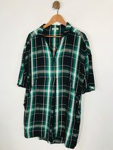 Load image into Gallery viewer, Whistles Women&#39;s Check Shirt Dress | M UK10-12 | Green
