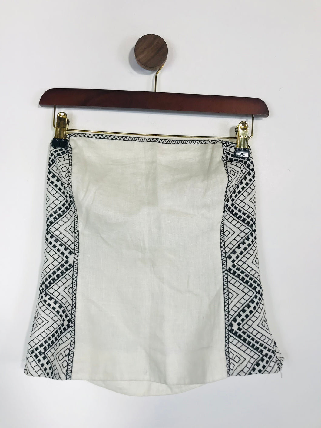 Coast Women's Linen Skirt | UK10 | White