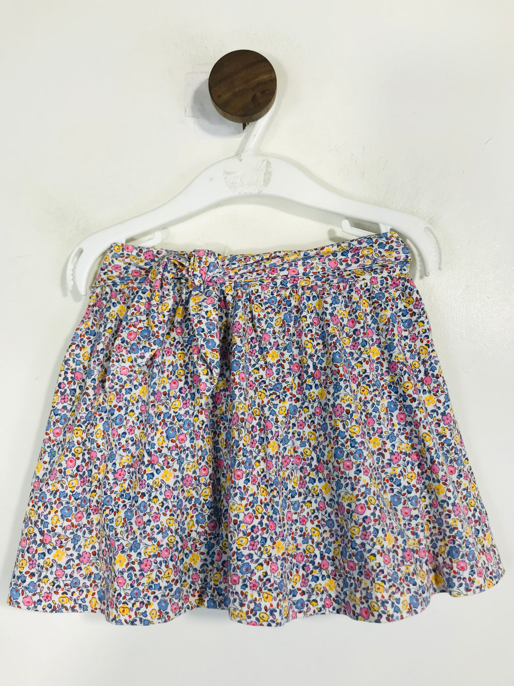 Jojo Maman Bébé Kid's Floral Bow A-Line Skirt | 12-18 Months | Multicoloured
