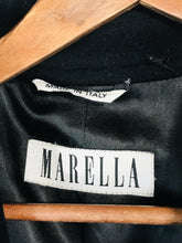 Load image into Gallery viewer, Marella Women&#39;s Smart Overcoat Coat | UK10 | Black
