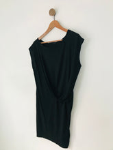 Load image into Gallery viewer, Allsaints Women’s Draped Shift Dress | UK12 | Black
