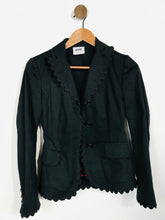 Load image into Gallery viewer, Moschino Women&#39;s Cotton Blazer Jacket | UK6 | Black
