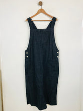 Load image into Gallery viewer, Toast Women&#39;s Denim dungaree Pinafore Dress | UK16 | Blue
