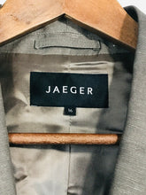 Load image into Gallery viewer, Jaeger Women&#39;s Linen Blazer Jacket | UK16 | Beige
