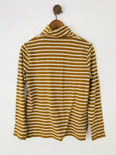 Load image into Gallery viewer, Madewell Women&#39;s Striped Long Sleeve Turtleneck Top | M UK10-12 | Brown
