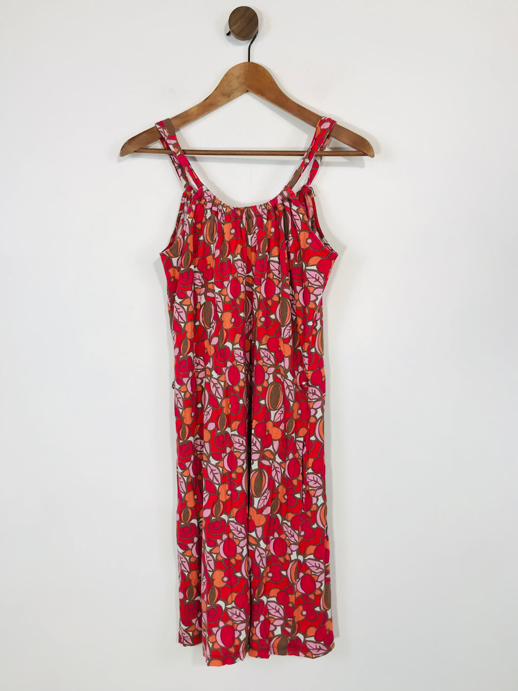 Boden Women's Floral Sleeveless Mini Shift Dress | UK10 | Pink