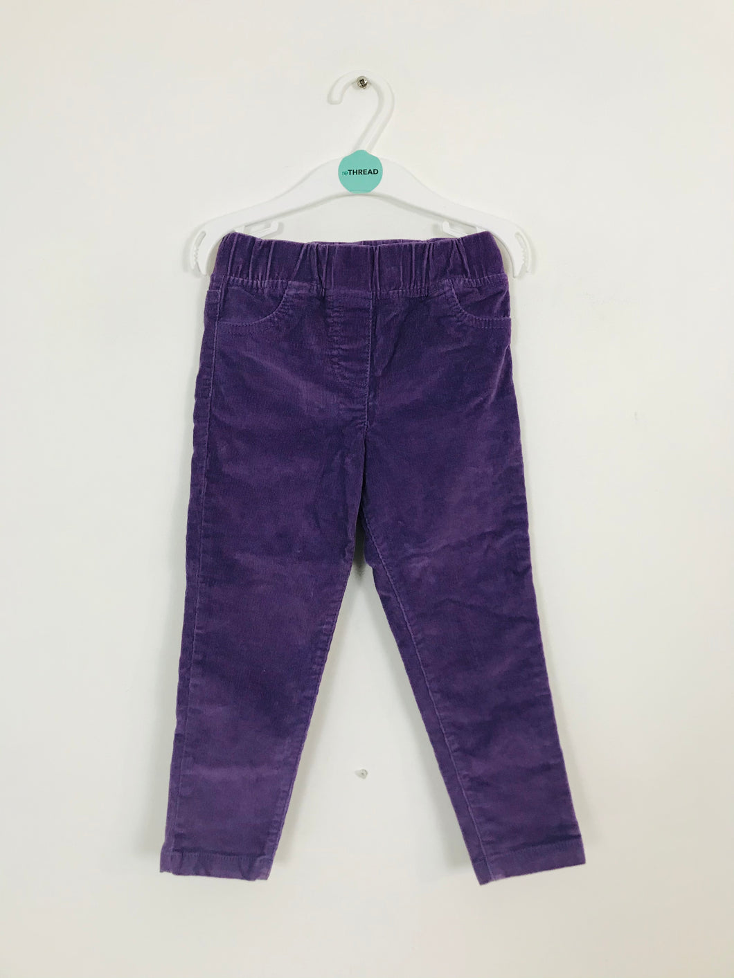 Boden Kid’s Corduroy Trousers | 3 Years | Purple
