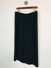 Load image into Gallery viewer, Frank Usher Women&#39;s Side slit Midi Skirt | UK14 | Black
