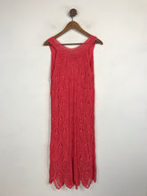 Load image into Gallery viewer, Biba Women&#39;s Crochet Shift Dress | L UK14 | Pink
