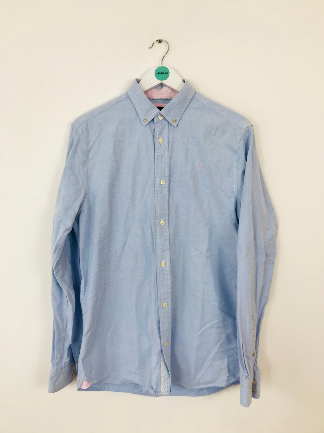 Crew Clothing Men’s Long Sleeve Slim Fit Shirt | M | Blue