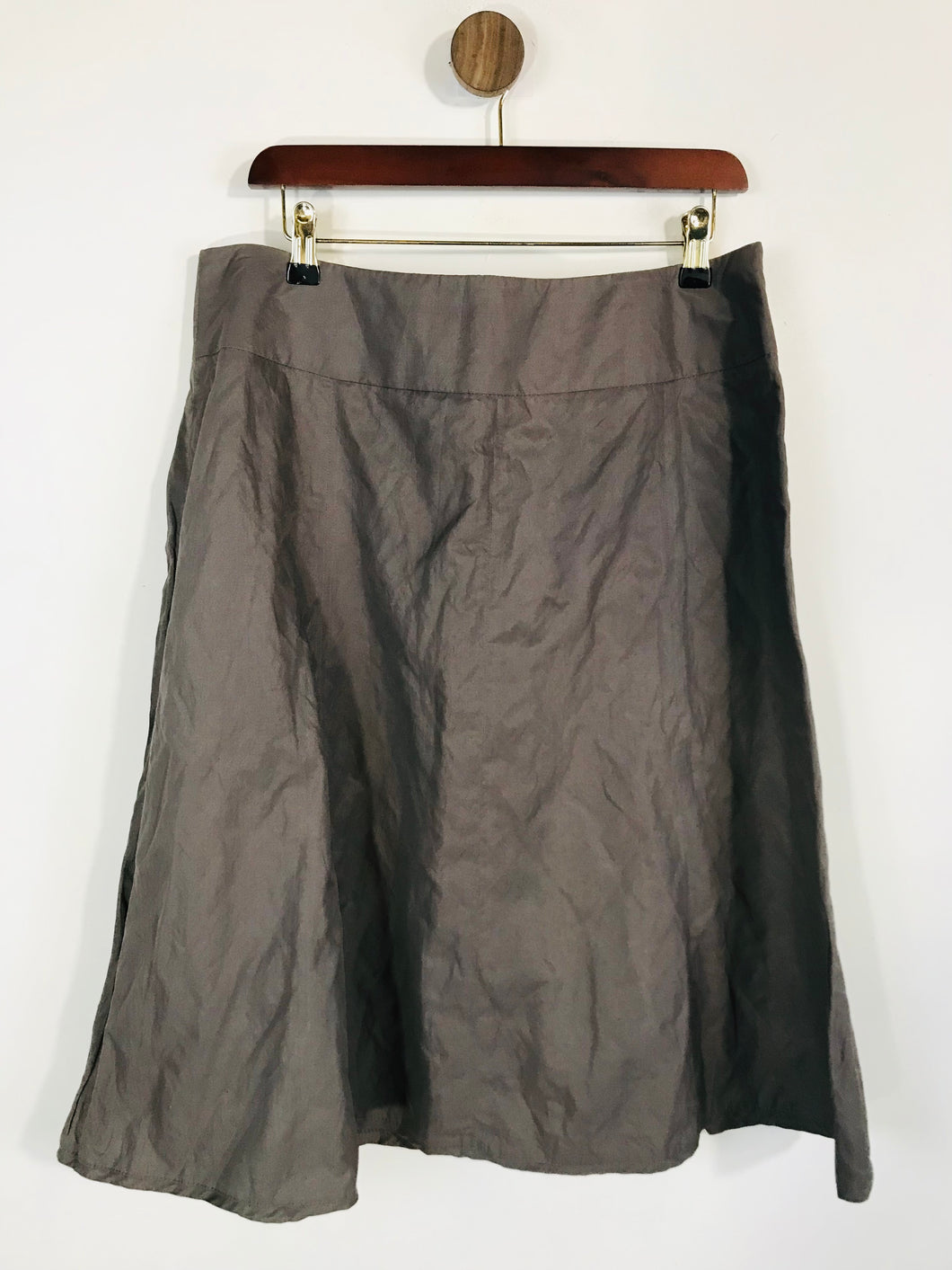 Monsoon Women's Cotton Boho A-Line Skirt | UK16 | Brown