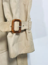 Load image into Gallery viewer, Burberry Women&#39;s Check Vintage Trench Coat | UK8-10 | Beige
