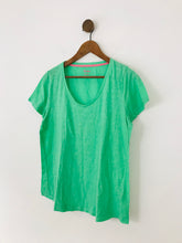 Load image into Gallery viewer, Boden Women&#39;s V Neck T-Shirt | M UK10-12 | Green
