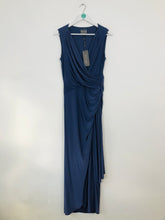 Load image into Gallery viewer, Phase Eight With Tags Women’s Maxi Wrap Dress | UK14 | Blue
