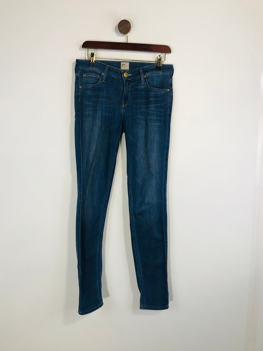 Lee Women's Skinny Jeans | W27 UK8-10 | Blue