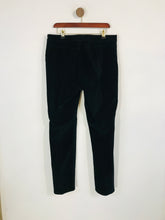 Load image into Gallery viewer, Not Your Daughters Women&#39;s Velvet Casual Trousers | UK14 | Black

