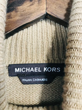 Load image into Gallery viewer, Michael Kors Women&#39;s Cashmere Roll Neck Jumper | M UK10-12 | Brown

