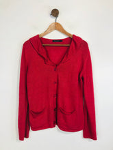 Load image into Gallery viewer, Prêt à Porter Women&#39;s Cotton Linen Cardigan | L UK14 | Red
