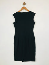 Load image into Gallery viewer, Jigsaw Women&#39;s Wool Smart Sheath Dress | UK12 | Black
