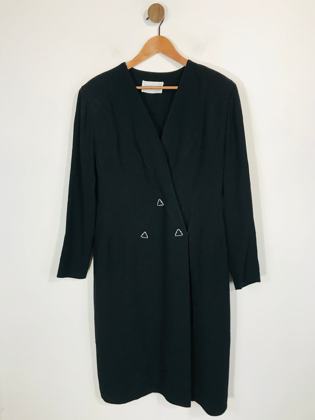 Tom Bowker Women's Smart Vintage Shift Dress | UK16 | Black
