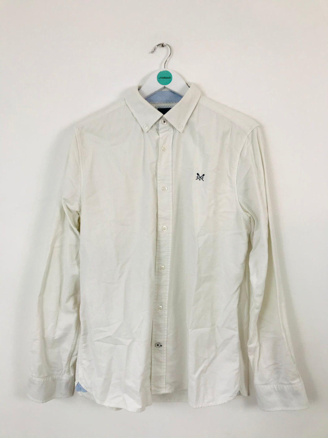 Crew Clothing Men’s Long Sleeve Slim Fit Shirt | M | White