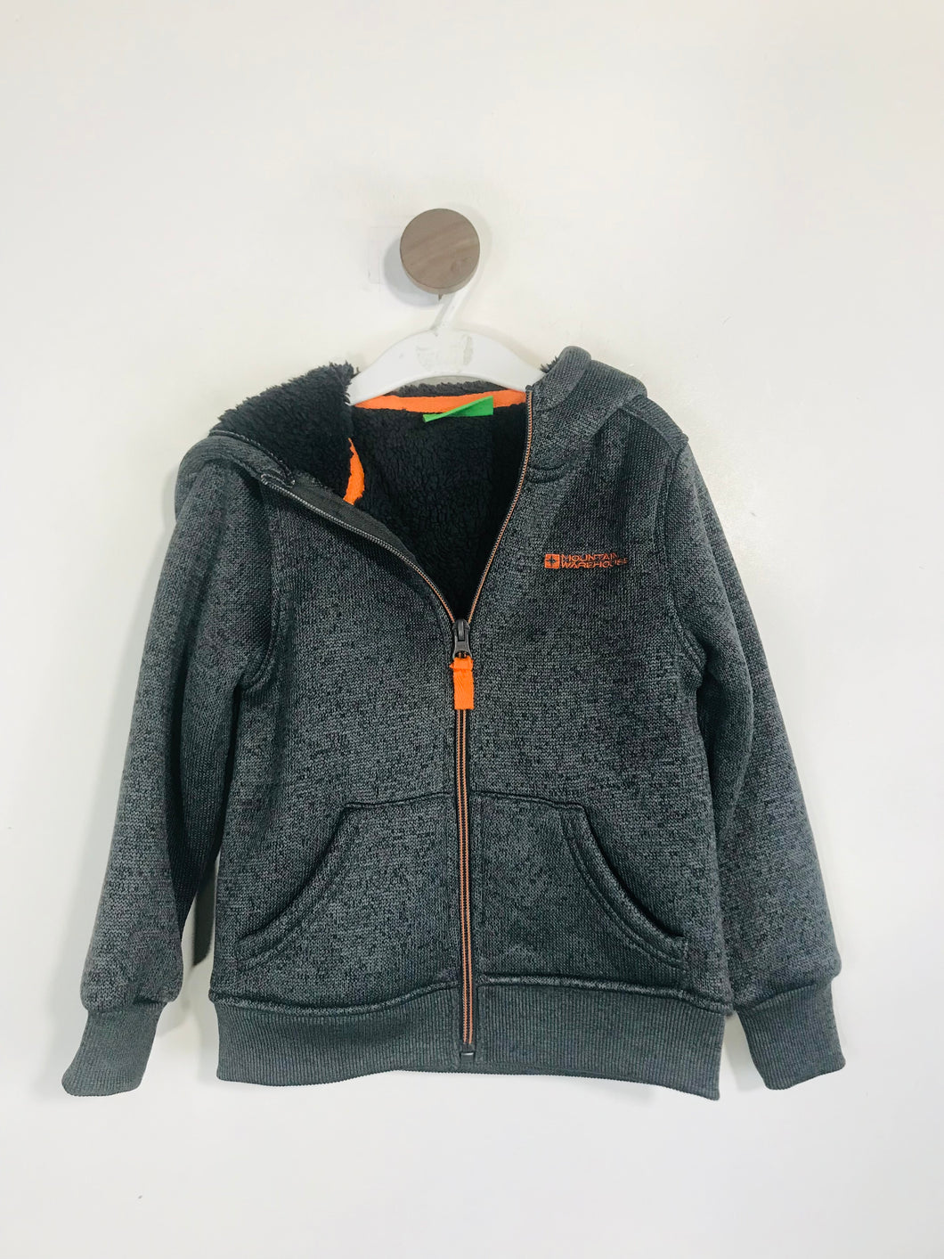 Mountain Warehouse Kid's Fleece Zip Sweatshirt | 3-4 Years | Grey