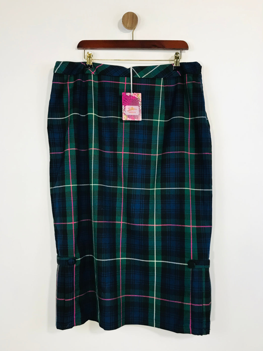 Joe Browns Women's Check Pencil Skirt NWT | UK18 | Multicoloured