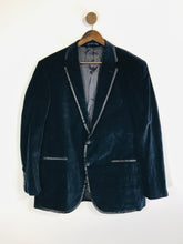 Load image into Gallery viewer, John Lewis Men&#39;s Velvet Smart Blazer Jacket | Chest 42 | Blue
