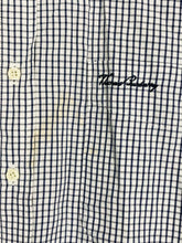 Load image into Gallery viewer, Burberry Men&#39;s Cotton Check Button-Up Shirt | L | Blue
