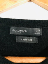 Load image into Gallery viewer, Autograph Women&#39;s Cashmere Cardigan | UK10 | Black
