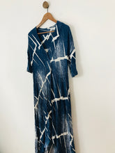 Load image into Gallery viewer, Kin John Lewis Women&#39;s V-Neck Midi Dress | UK8 | Blue
