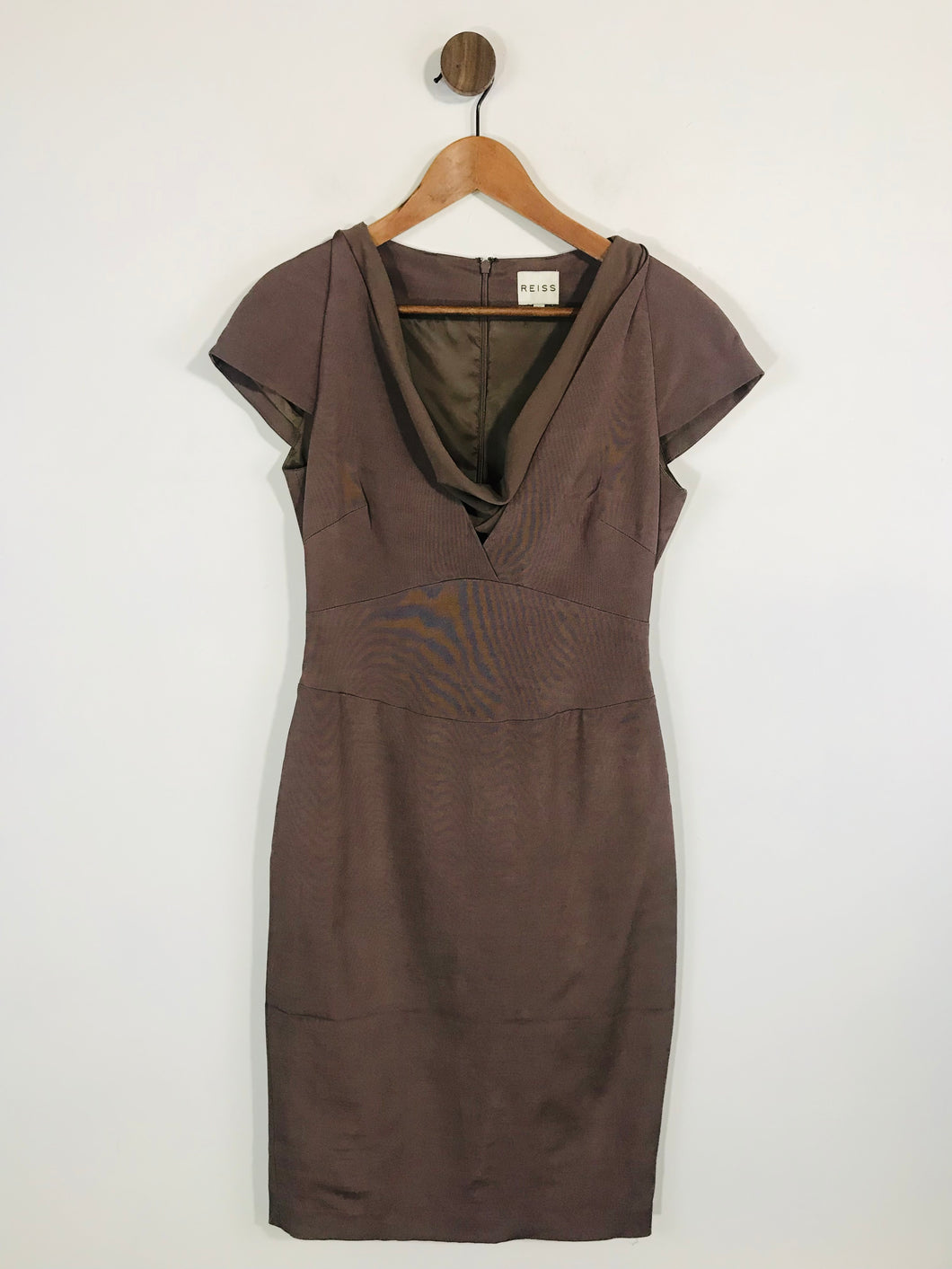 Reiss Women's Bodycon Dress | UK10 | Brown