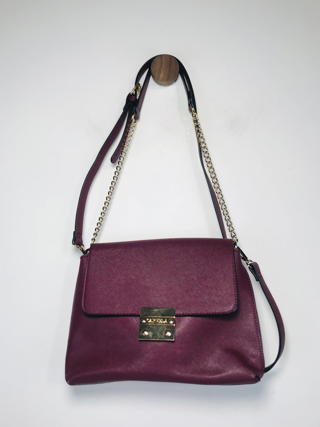 Carvela Women's Leather Crossbody Bag | M UK10-12 | Purple