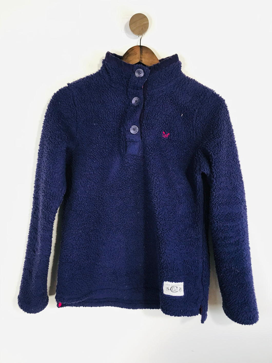 Crew Clothing Women's Fleece Sweatshirt | UK10 | Purple