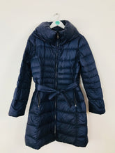 Load image into Gallery viewer, Weekend Max Mara Quilted Goose Down Puffer Coat | UK12 | Navy Blue
