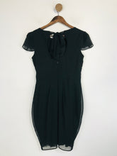 Load image into Gallery viewer, River Island Women&#39;s Pleated Sheath Dress | UK10 | Black

