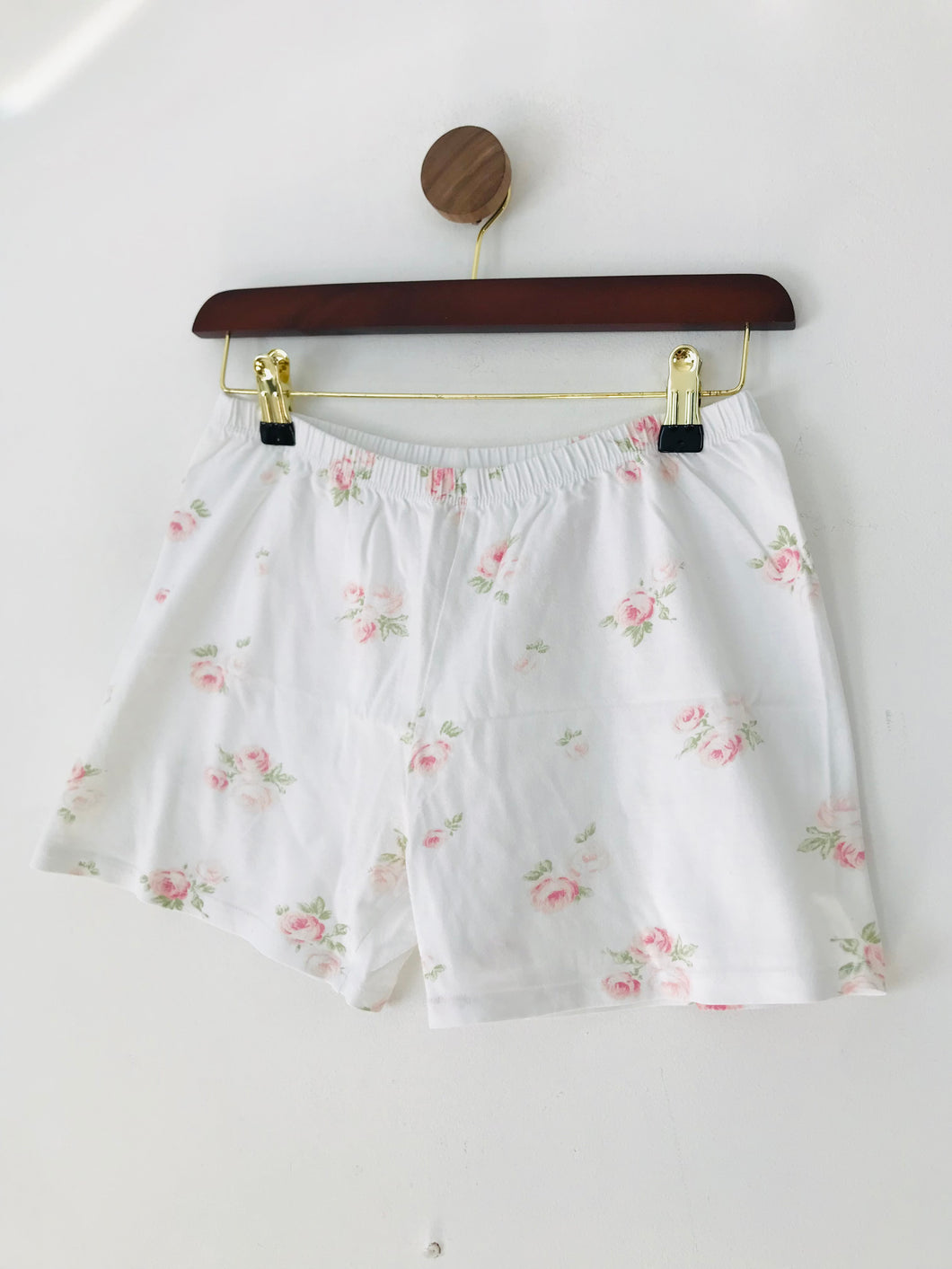 The Little White Company Kid's Floral Elasticated Waist Shorts | 9-10 Yrs | White